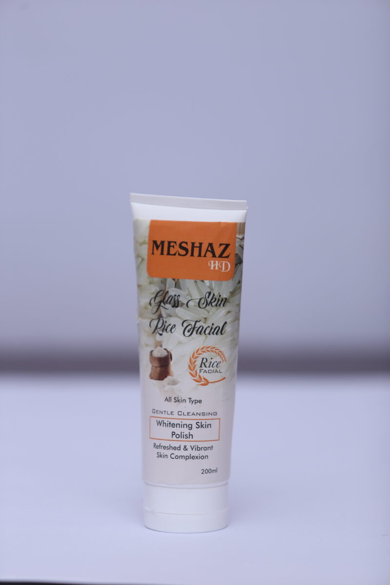 Meshaz Rice Facial – 6 Steps for Glossy Skin - Image 2