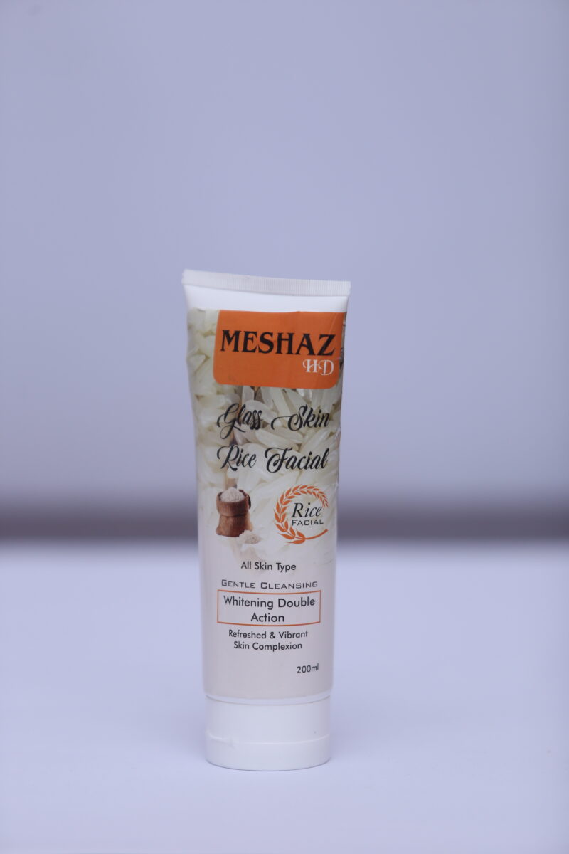 Meshaz Rice Facial – 6 Steps for Glossy Skin - Image 3