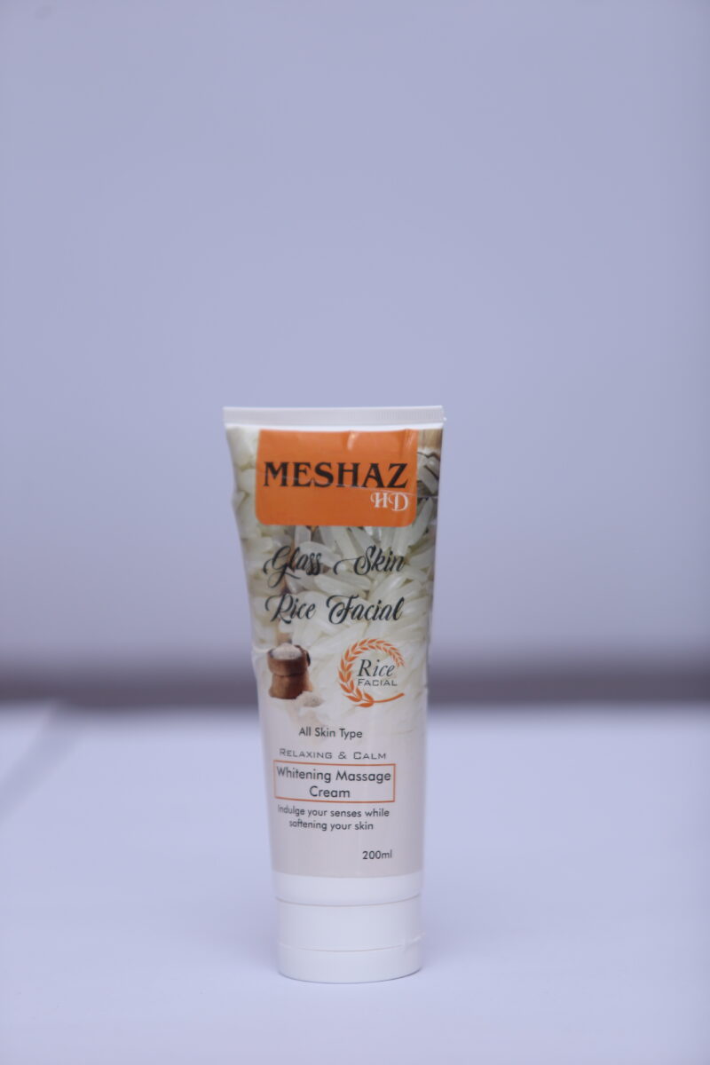 Meshaz Rice Facial – 6 Steps for Glossy Skin - Image 4