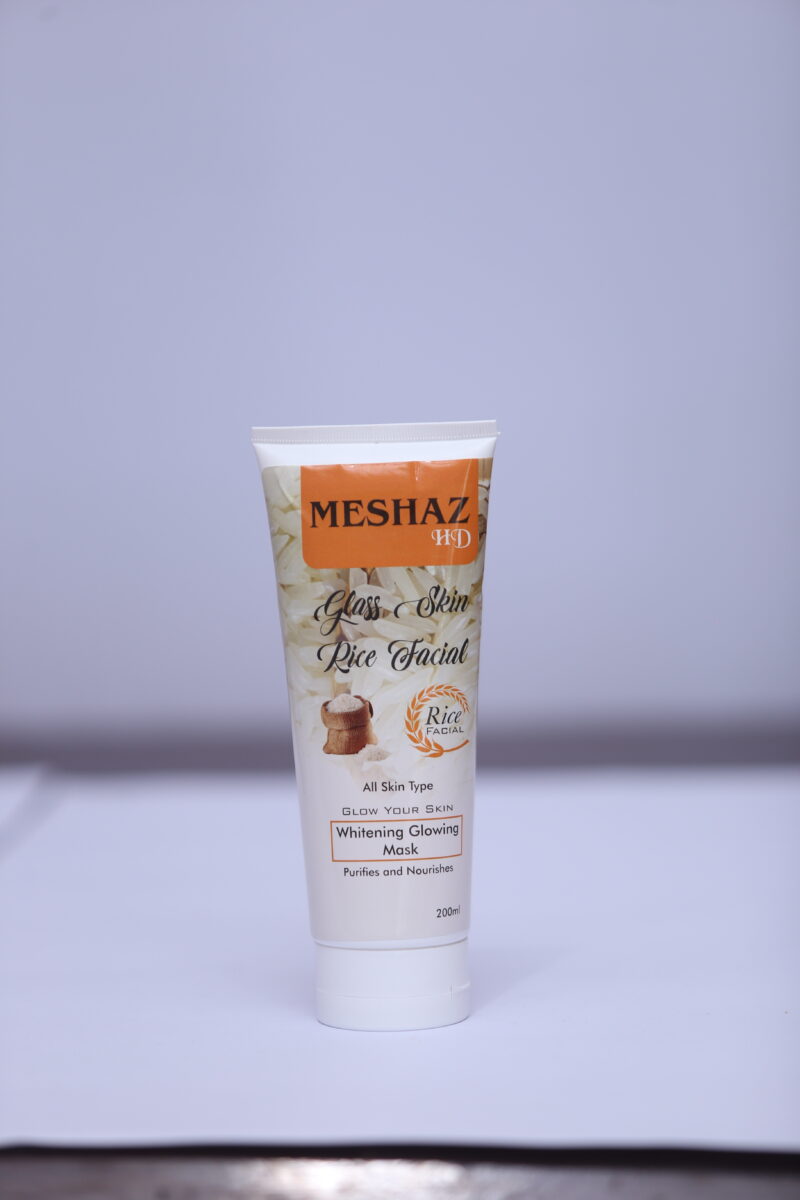Meshaz Rice Facial – 6 Steps for Glossy Skin - Image 5