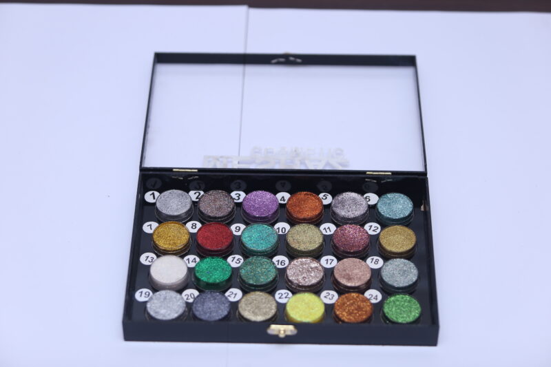 Meshaz Eye Glitters – 24 Color Palette - Image 2